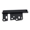 2pcs Stereo Mounting Bracket ABS Black DVD Player Din