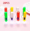 10-50PC New Mini Plastic Children's Flashlight Can Be Used As A Keychain LED Household Portable Flashlight