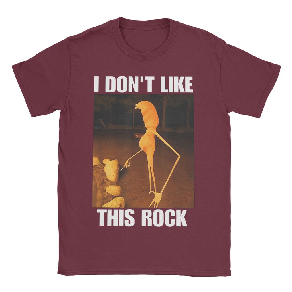 T-shirt Homme Femme Je N'aime Pas Cette Roche Décontracté Pur Coton T-shirt Manches Courtes Marcus Le Ver T-shirt Col Rond Hauts Adulte