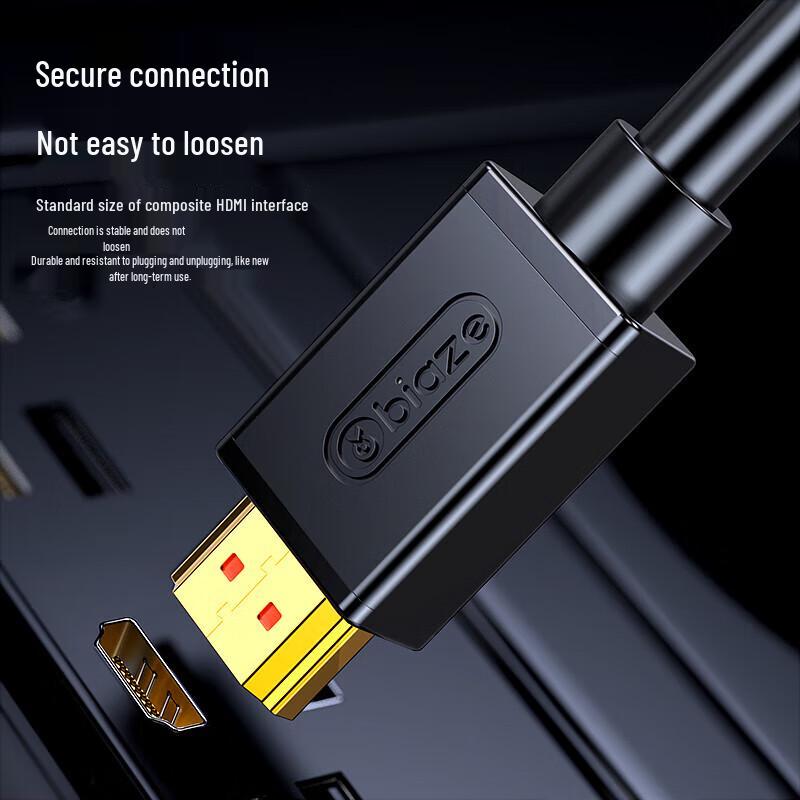 BIAZE 10M HDMI 2.0 Male-Female Extension Cable