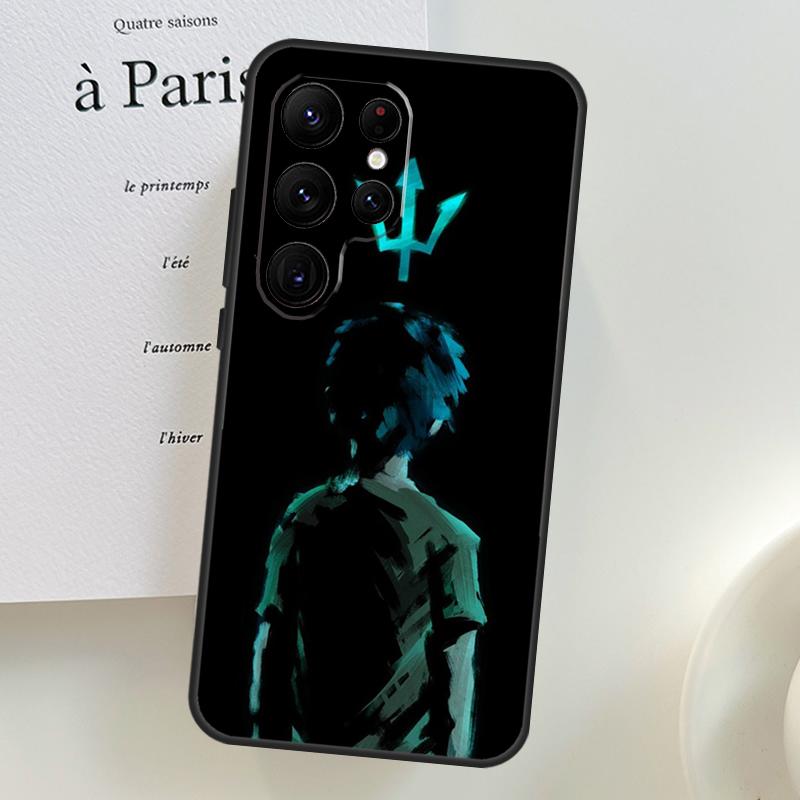 P-Percy Jackson Cartoon Phone Case For Samsung Galaxy S22 Ultra S21 S20 FE S9 S10 Plus Note 10 20 S23 Ultra Cover
