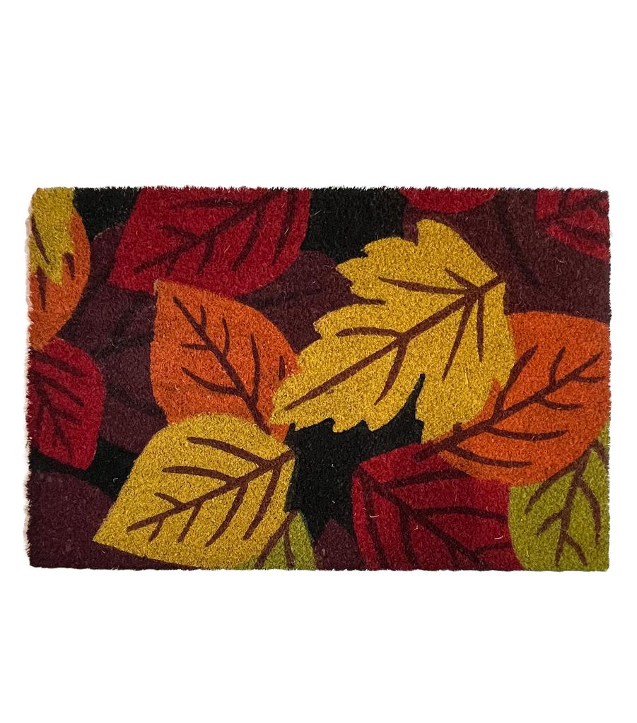Coconut doormat 40x60 cm pvc leaves