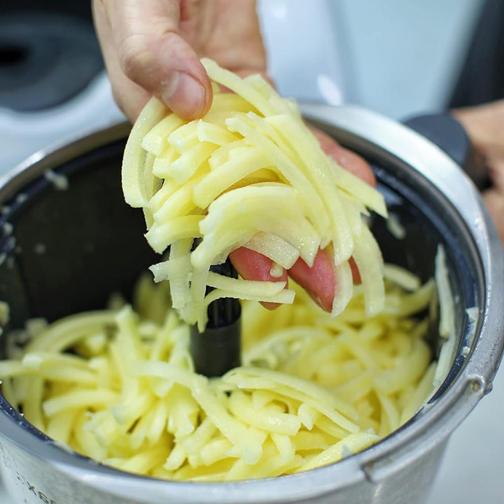 Multifunktionell Grönsaksosthyvel Skärare Rivare Kökstillbehör Rivjärn Skalare Tillbehör För Thermomix TM5 TM6