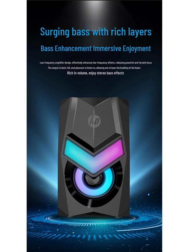 DHE-6000 Kabelgebundene Mini-Computerlautsprecher für Desktop & Laptop