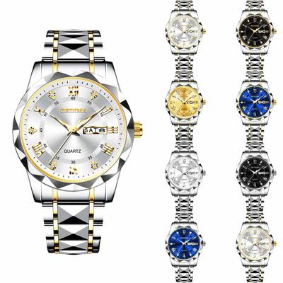 Men's Waterproof Luminous Running Alarm Clock Watch