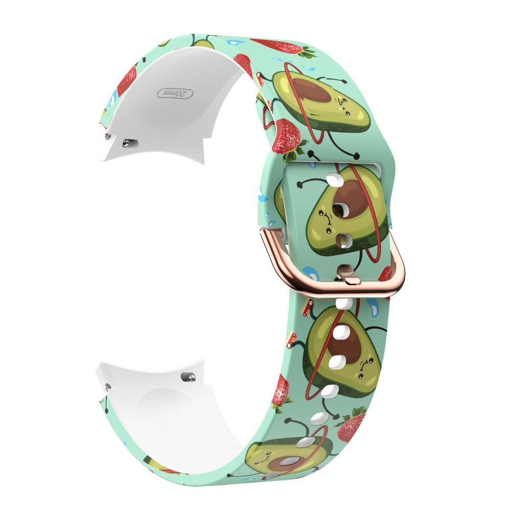 Classic Silicone Strap For Samsung Galaxy Watch 4/5/6/7 40mm 44mm 5 Pro 45mm Bracelet band Galaxy Watch4/6 Classic 47mm 43mm 46mm 42mm