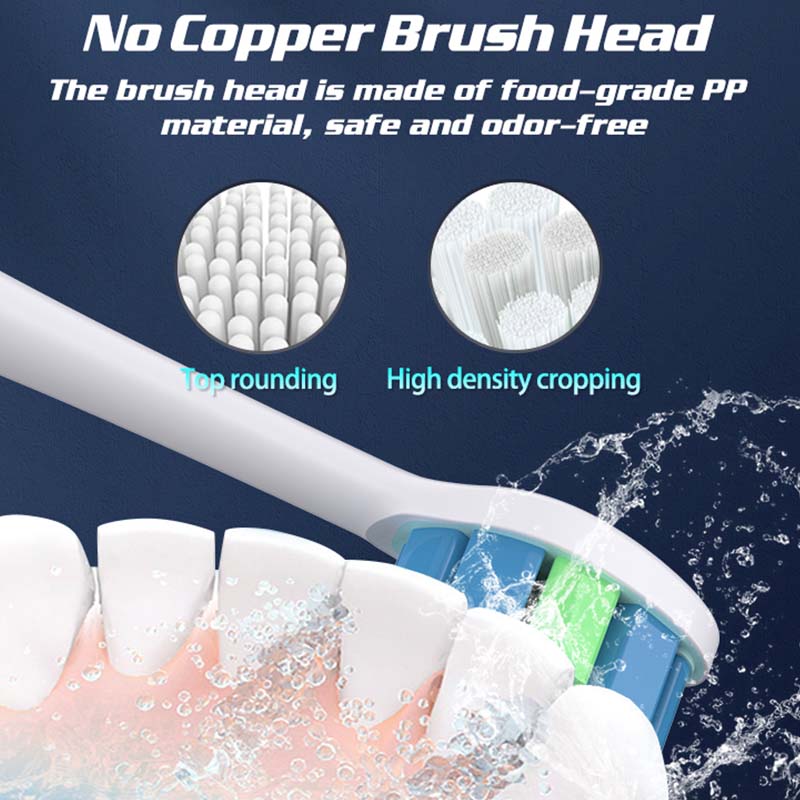 Sonic Electric Toothbrush USB Rechargeable Tooth Brush Adult Electronic Washable Whitening Teeth Brush