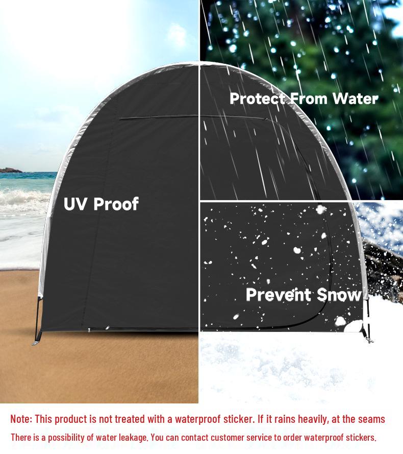 Mountain Bike Shed: 210D Storage Tent & Convenient Cover