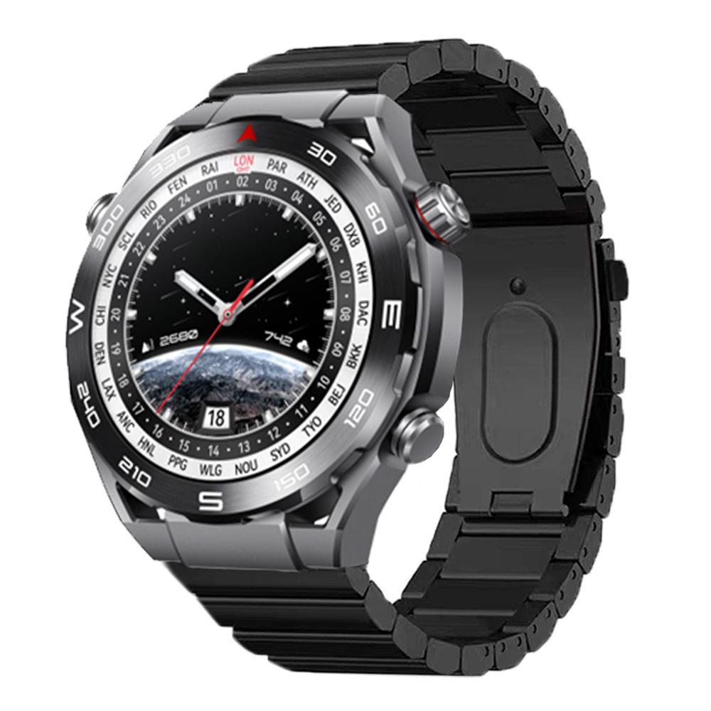 Braccialetto in Titanio per Huawei Watch GT5 Pro GT4 46mm Ultimate Cinturino da 22mm Lussuoso Cinturino da Uomo per Samsung Galaxy Watch 3 45mm Gear S3