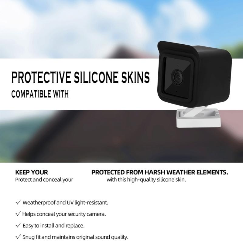 Waterproof Dustproof Silicone Sleeve Guard Cover for Intelligent Camera Offering Impact Resistance and Easy Installation