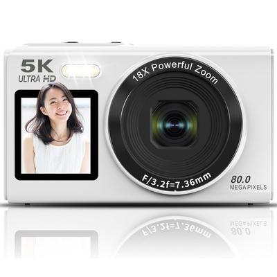 Beho 5K Digital Camera 80 Million Pixels Sends Smartphone WIFI Transfer Function Dual Screen Selfie Compact Filter Autofocus 18x Zoom Webcam Comes
