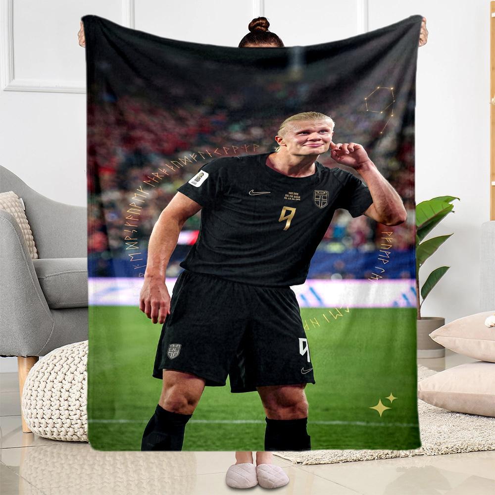 Haaland 225 Blanket Warmthful Decor Great for Picnics Couch Sofa for All Occasions Warmthful Decor Suitable for Gifting Relatives and Friends