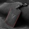 For Changan Deepal SL03 S07 G318 S05 Suede Leather Key Case Cover Full Package Keychain HandSewn Storage Bag Keychain Fob Holder