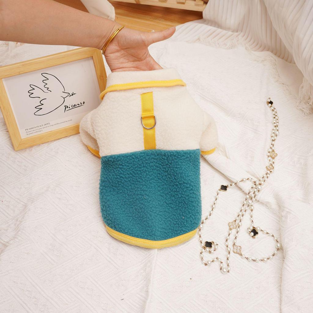 Kitten & Puppy Lamb Fleece Sweatshirt for Small Dogs - Autumn/Winter Wear