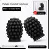 2Pcs Drum Mute Silicone Sleeves Weakened Sound Silencers, Practice Tips, Drumstick Head Rubber Sleeves For Quiet Drumming