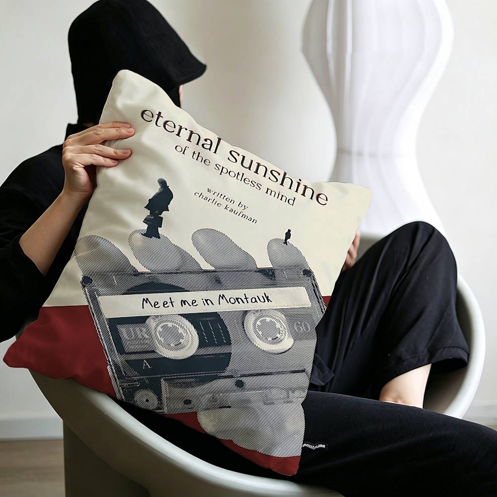Eternal Sunshine Of The Spotless Mind Movie Pillow Cushion Cover Pillowcase Living Room Sofa Home Decor Customized