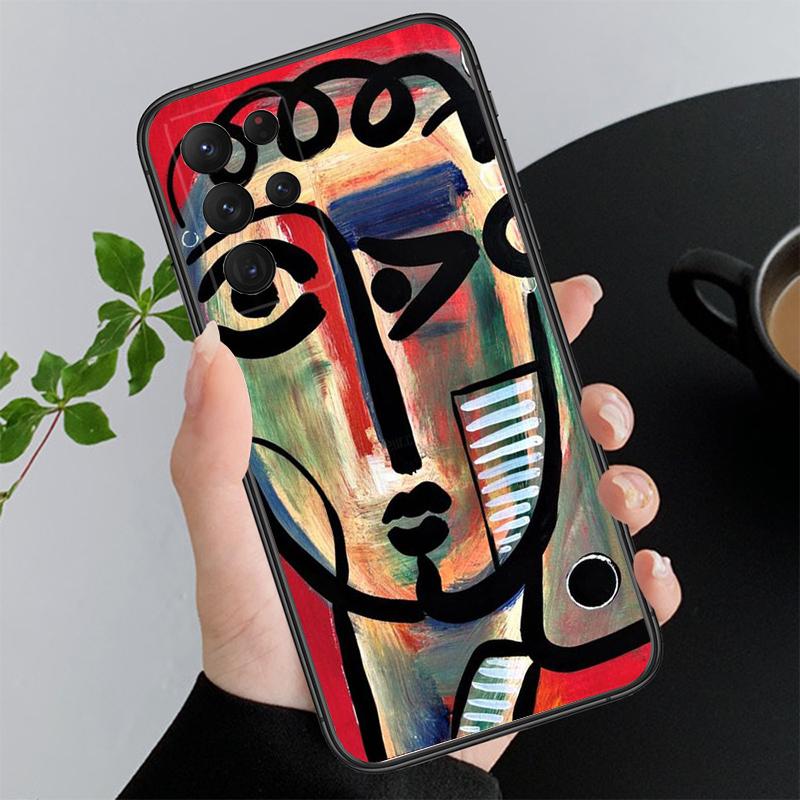 Picasso Abstract Art Paint Phone Case For Samsung Galaxy A52S A04S A21S A33 A23 A13 A14 A32 A52 A53 A54 A51 A71 M51