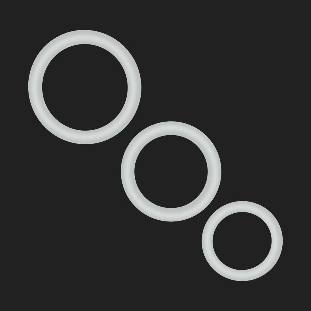 Inel Penian Luminos din Silicon pentru Bărbați - Antrenor Erotic pentru Adulți