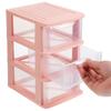 1pc Drawer Storage Cabinet Desktop Multilayer Organizer Transparent Pp Plastic Makeup Storage Box Office Stationery