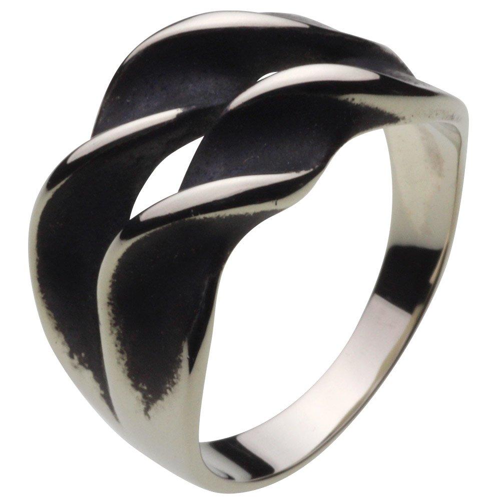 

Двойное кольцо из металла r5033 27 [Cenote] [белый аксессуар] №.