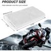 Muffler Mat, Fiberglass Soundproof Ulated Exhaust Pipe Wrap Silencer, Universal Muffler Packing for 2-Stroke 4-Stroke Motorcycle ATV Dirt Bike,
