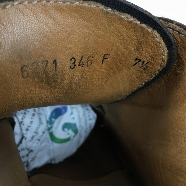 England Shipton & Heneage Size 7.5 26.0 Dainite Sole High-Quality Suede Leather Chukka Boots Dark Brown(USED)