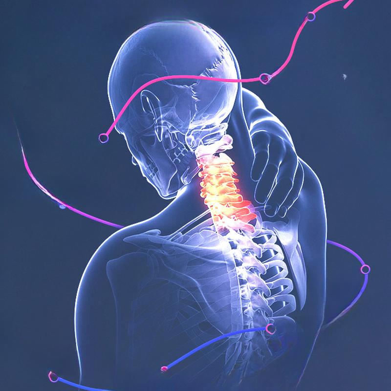 Cervical Spine Massager Hot Compress Shoulder and Neck Home Massager Multifunctional Cervical Spine Massager