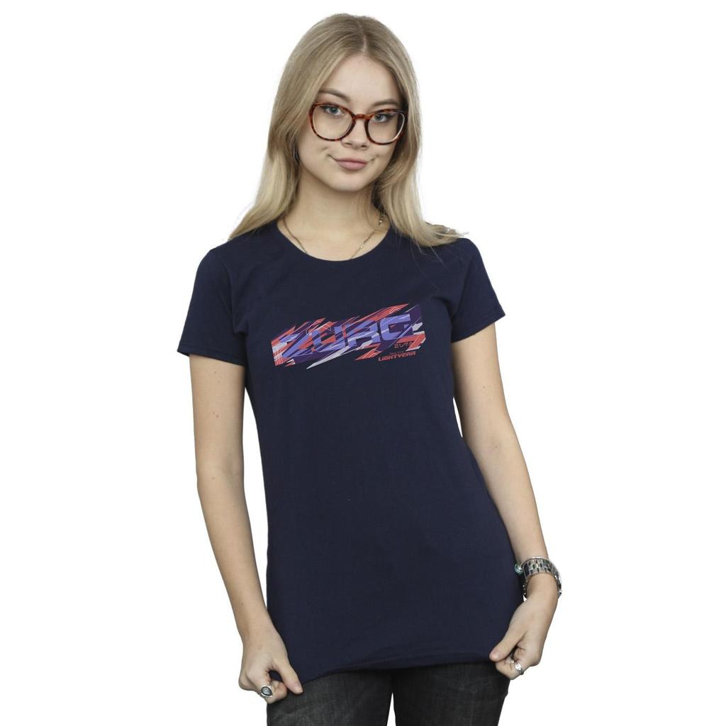 Disney Womens/Ladies Lightyear Zurg Graphic Title Cotton T-Shirt
