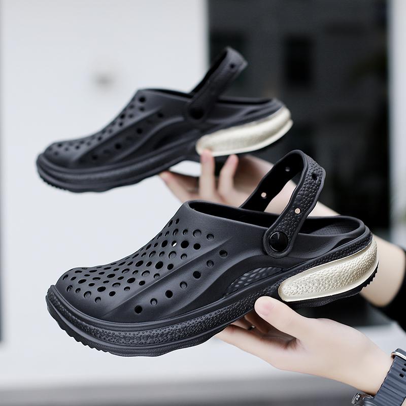 Sandals Men Comfortable Beach Shoes Male Summer Slip On Slippers Women 2024