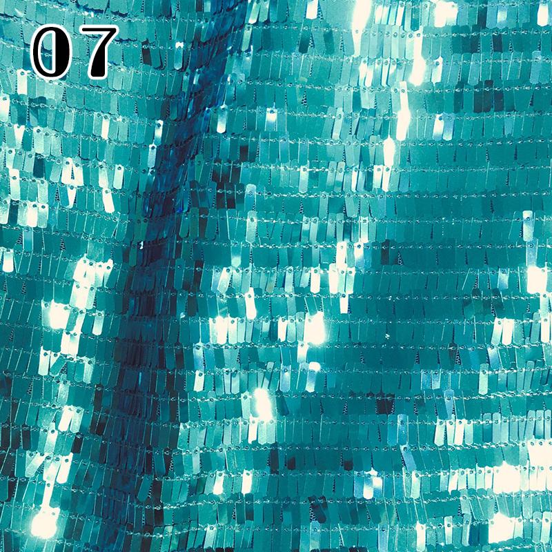 100x130cm Glitter Sparkly Fabric Iridescent Sequin Embroidery Mesh Fabric Stage Costume Party Evening Dress Decor Diy Material