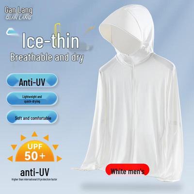 QIANLANG UPF50+ UV-Schutz Sonnen-Hoodie für Paare
