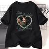 But Daddy I Love Him Pedro Pascal T Shirt Women Lady Girl Cotton Short Sleeve Round Neck Tshirt High Quality Comfortable Tee