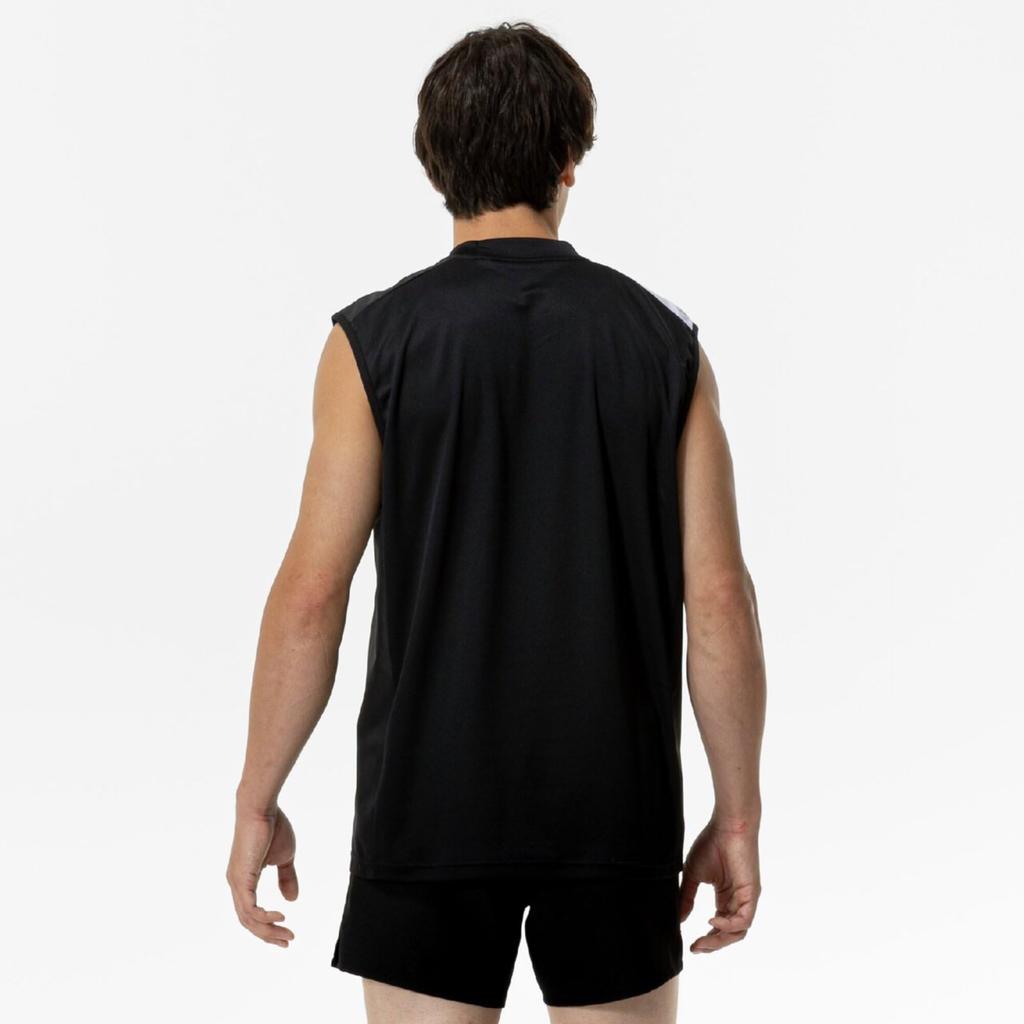 Mizuno N-XT Sleeveless Breaker Shirt for Volleyball, Club Activities, V2MEC001, Black/Red