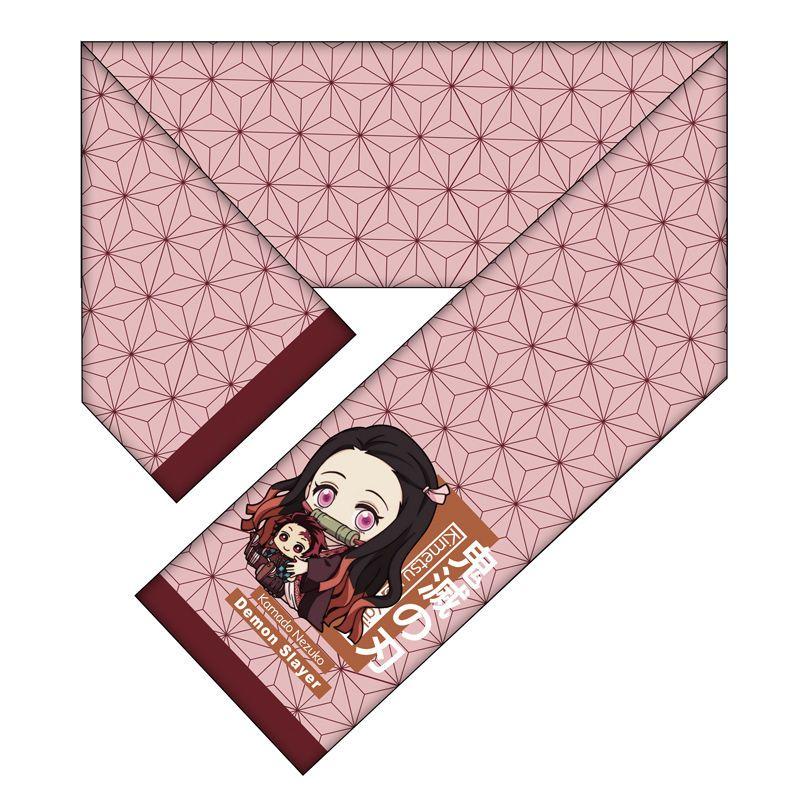 Anime Merchandise Demon Slayer: Kimetsu No Yaiba, Winter Warm Scarf, Nezuko, Tanjiro, Yoshitsu, Butterfly Ninja, 2D Style