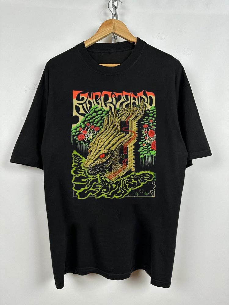 

Rare King Gizzard And The Lizard Wizard Evil River Black S-5XL Shirt LL132 Unisex T-Shirt L