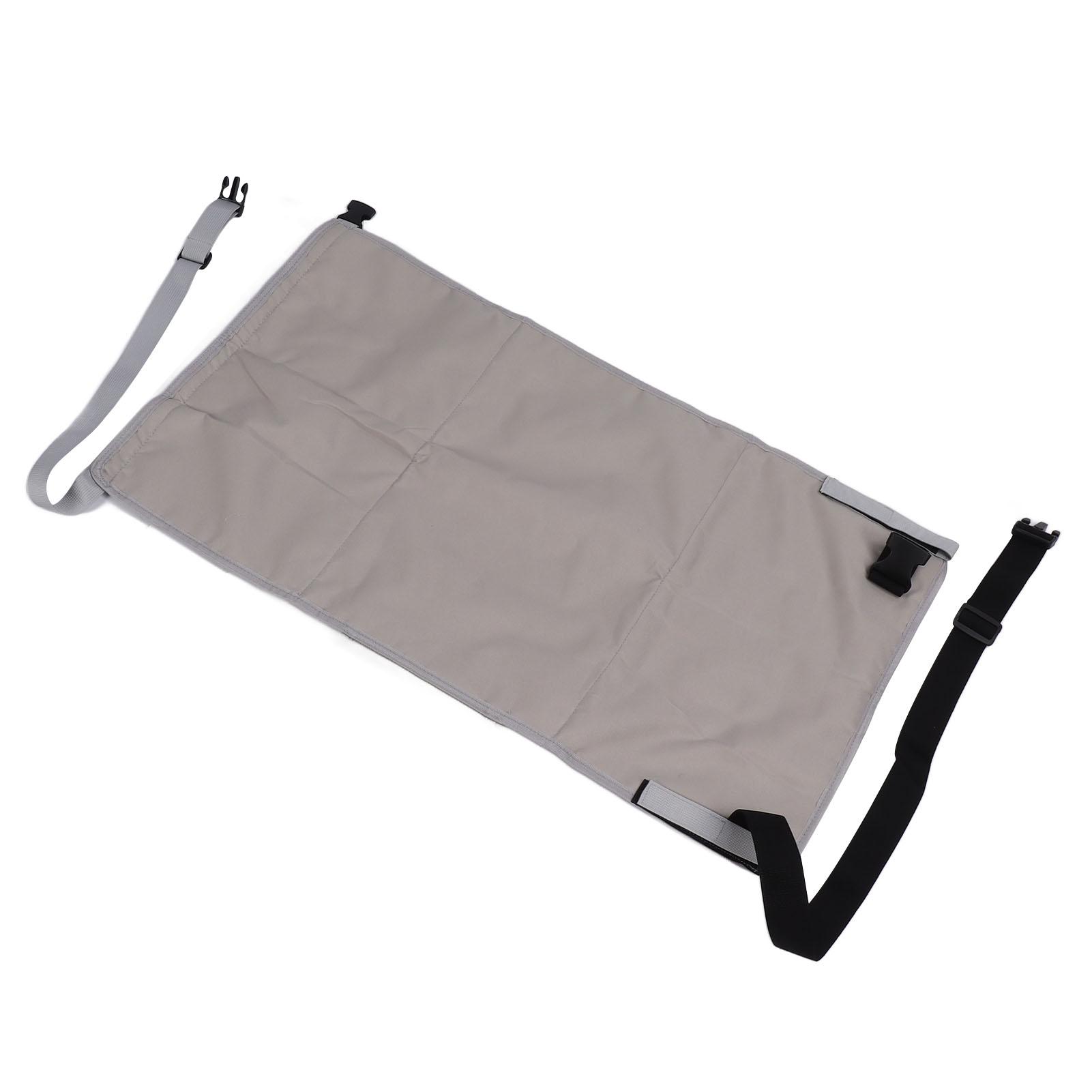 

Airplane Seat Extender for Kids Canvas Portable Toddler Travel Bed Airplane Footrest Hammock for Flights Grey серый