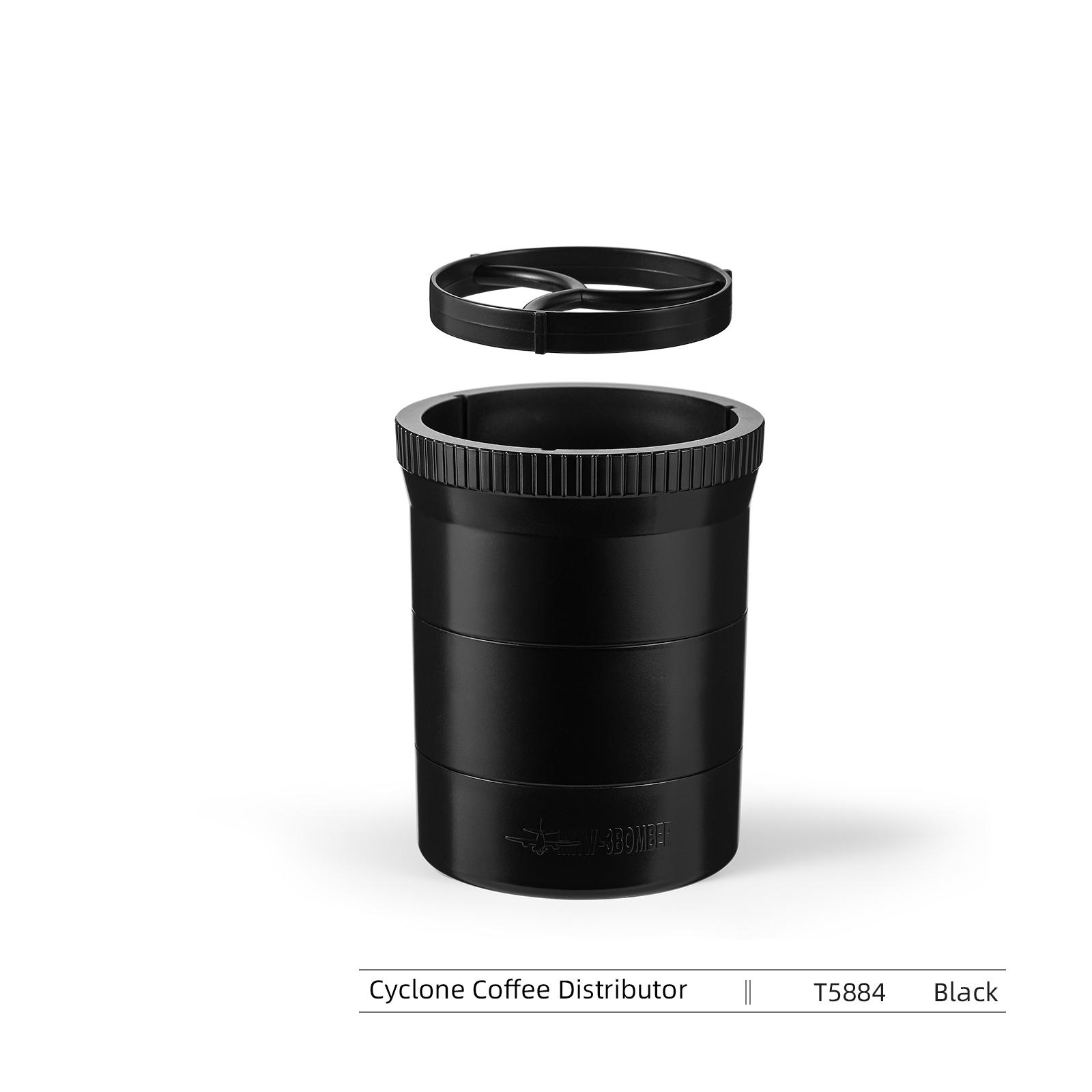 

MHW-3BOMBER Циклонный распределитель кофе для кофейника Moka Pot, широко адаптируемый распределитель кофейника, профессиональные инструменты для домашних бариста
