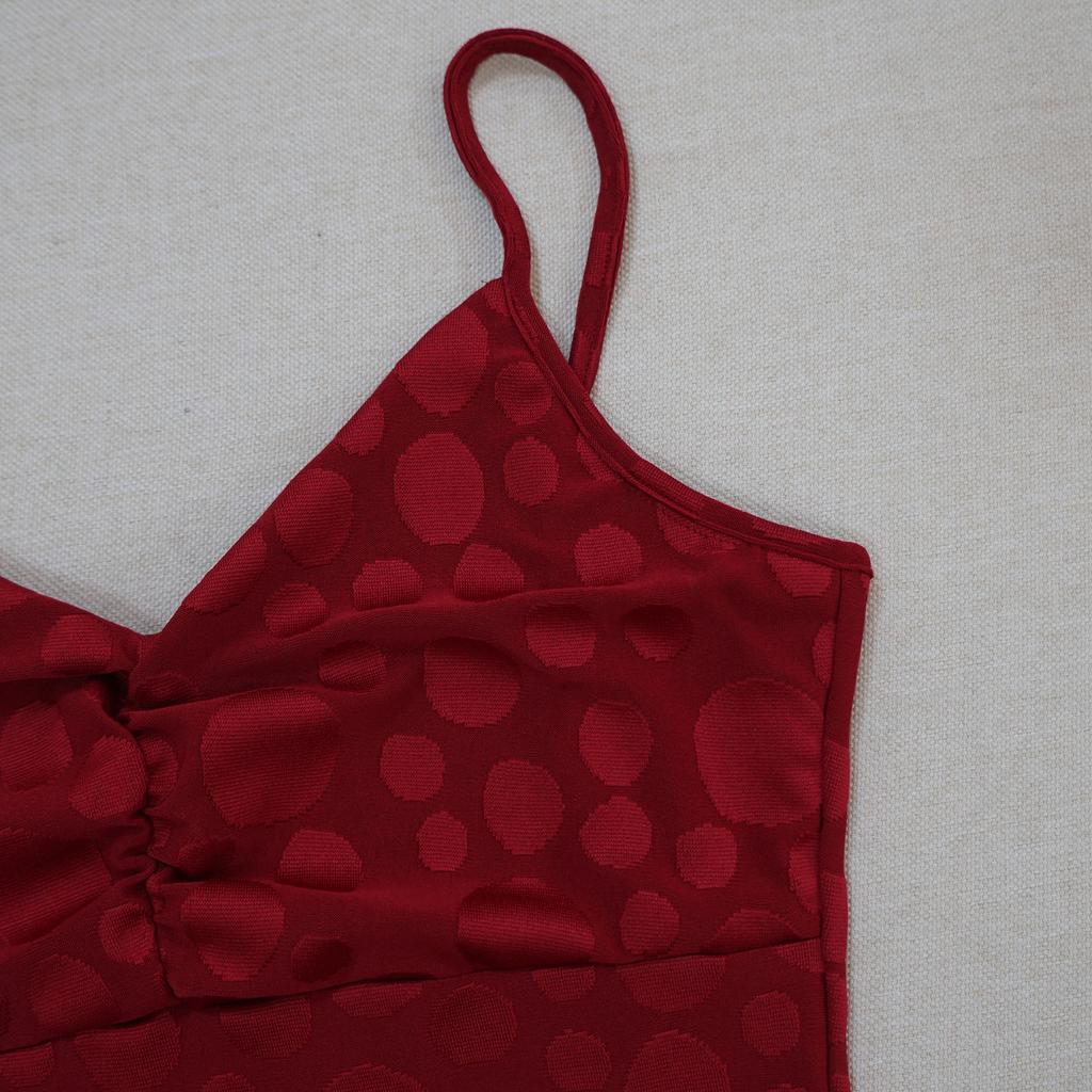 Gonna sexy a bretelle aderente alla moda e sottile indossabile all'esterno vestito con scollo a V profondo estivo comodo traspirante vestito da casa
