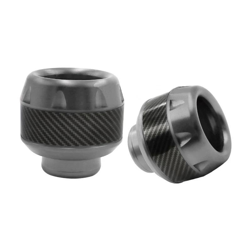 Universal Motorcycle Wheel Protection Crash Pad Cups Alloy Motorbike Crash Protectors Motocross Falling Front Fork Slider Cups