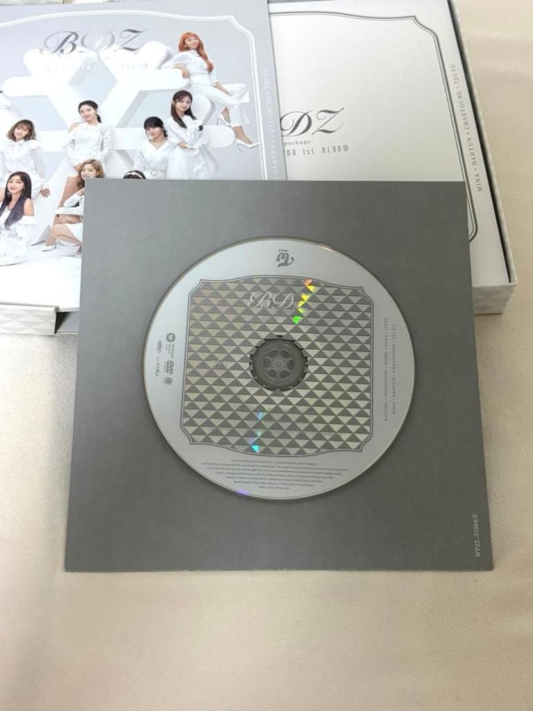 [USED] Excellent condition, trading card included, BDZ-Repackage- TWICE 1st ALBUM