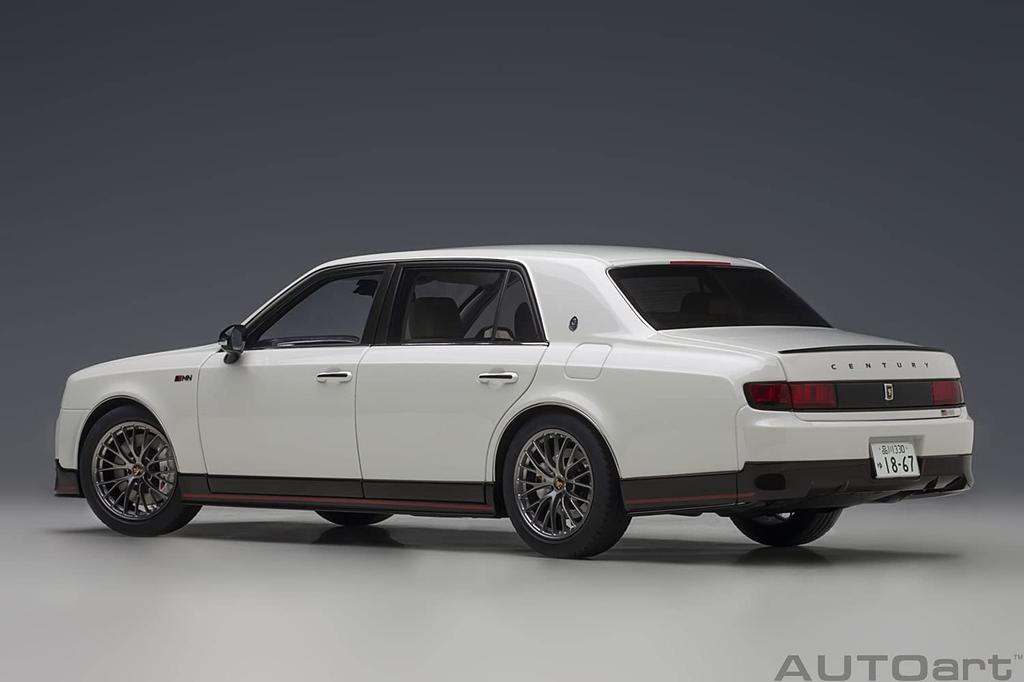 AUTOart 1/18 Scale Toyota Century GRMN Pearl White Finished Product 78764