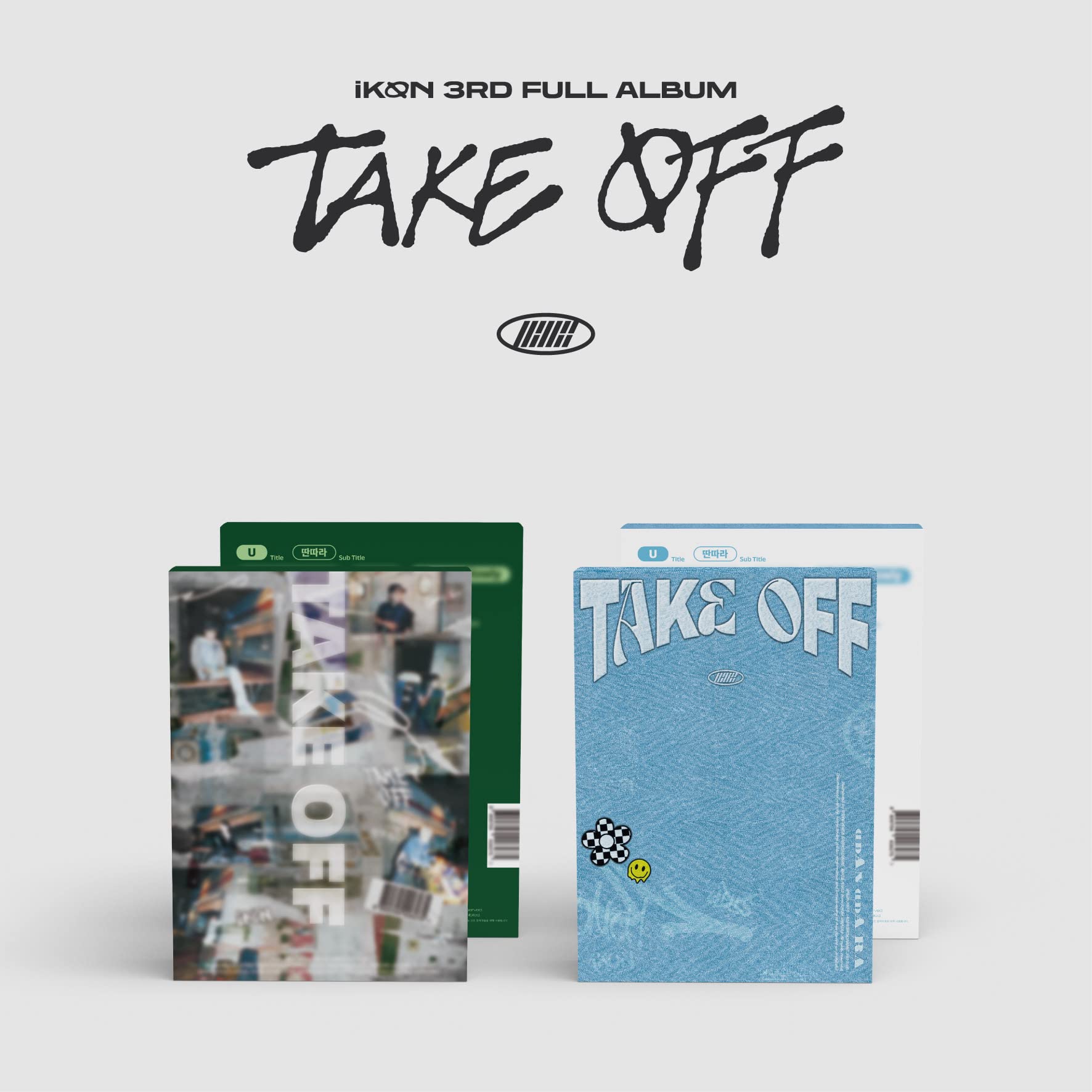

iKON 3-й ПОЛНЫЙ АЛЬБОМ «TAKE OFF» (Корейское издание)