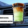 Support de Voiture Multifonctionnel Rotatif à 360 Degrés Porte-Gobelet Pour Voiture Eau Boisson Bouteille de Café Support de Téléphone Support de Sortie d'Air