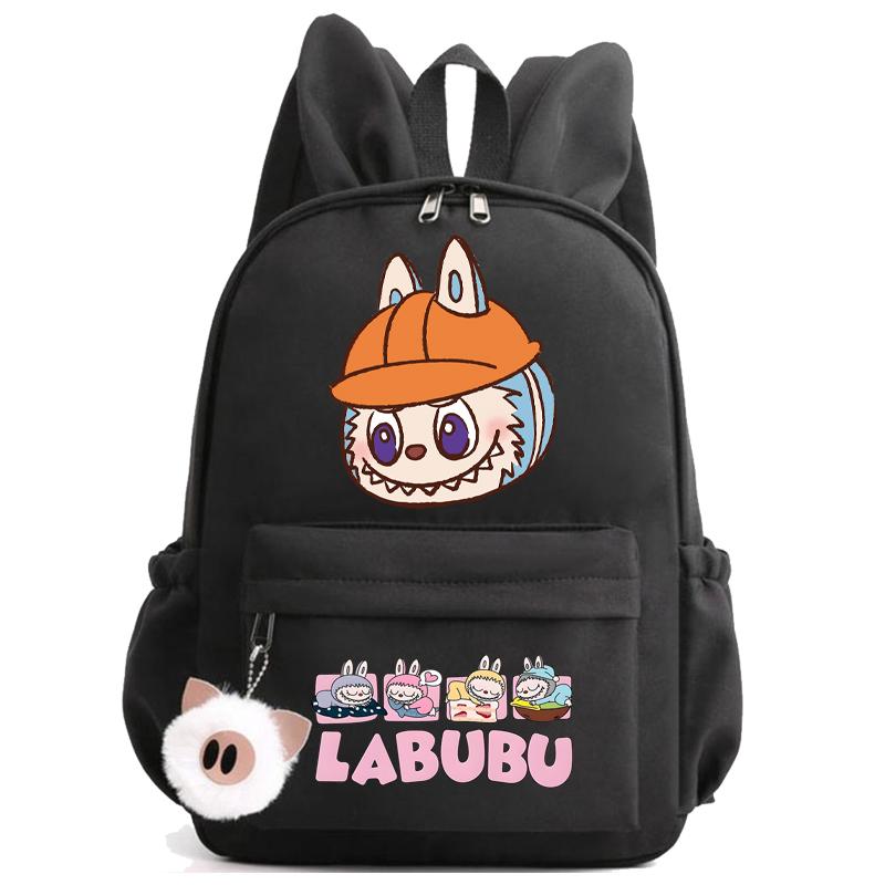 Roztomilý potištěný batoh Student Dospívající Dívka Chlapec Kreslená školní taška Dětská ležérní taška Dětský dárek k narozeninám Dámská cestovní taška Ruksak