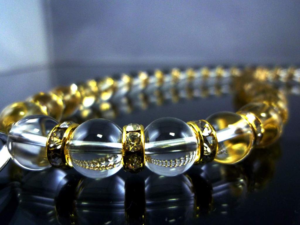 Geprägter Drachenkristall-Anhänger Naturkristall-Halskette 50cm Kraftstein [Sekuki] 075_2