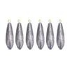6Pcs New Fishing Weights Sinkers   Shape Casting Fishing Tackle (10g)