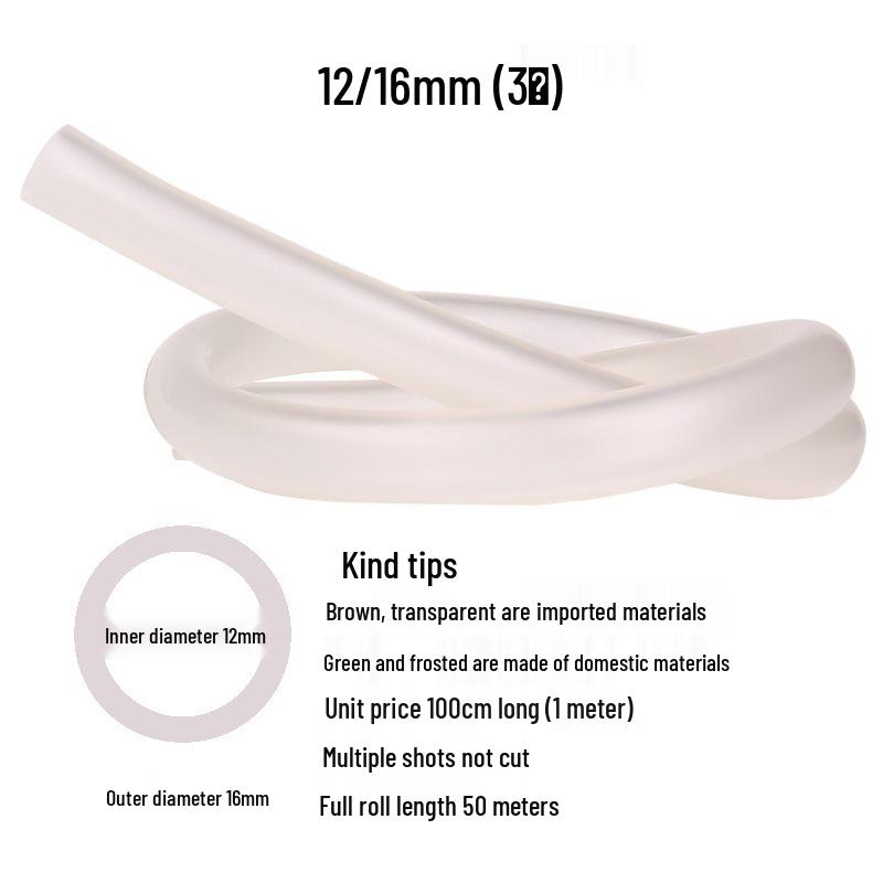 Aquarium Silicone Water Pump Hose with Filter - Inlet/Outlet for Water Change & Discharge