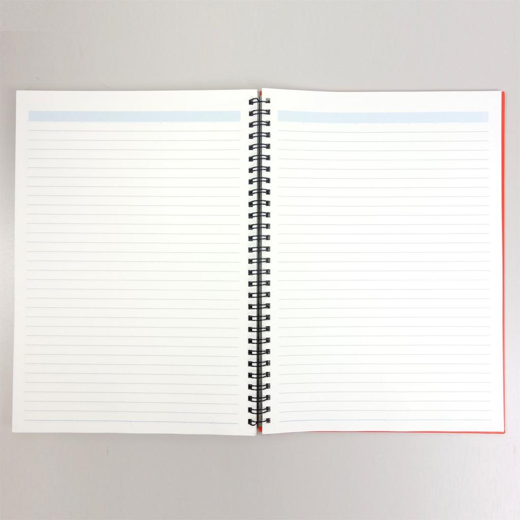 KOKUYO Note Household Account Book Twin Ring Binding 64 Sheets B5 Red Sui-T210R