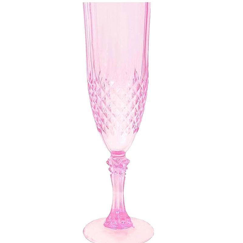 1Pieces Plastic Champagne Cup Acrylic Champagne Glasses Wine Cups Wedding Toasting Glasses Outdoor Tableware
