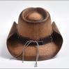 Light Color Cowgirl Hats For Women Straw Cowboy Hat Western Beach Straw Sun Hat With Shapeable Brim For Coastal Cowgirl Men Hats